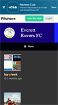 Mobile Screenshot of everettroversfc.co.uk